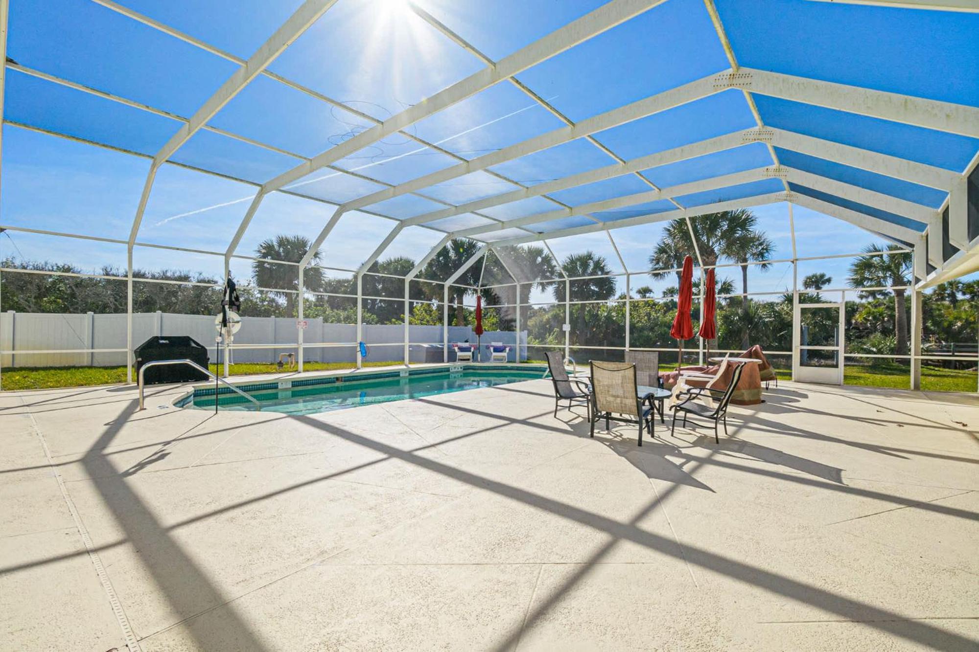 Flagler Beach Bed And Breakfast Pool Bbq Suite מראה חיצוני תמונה