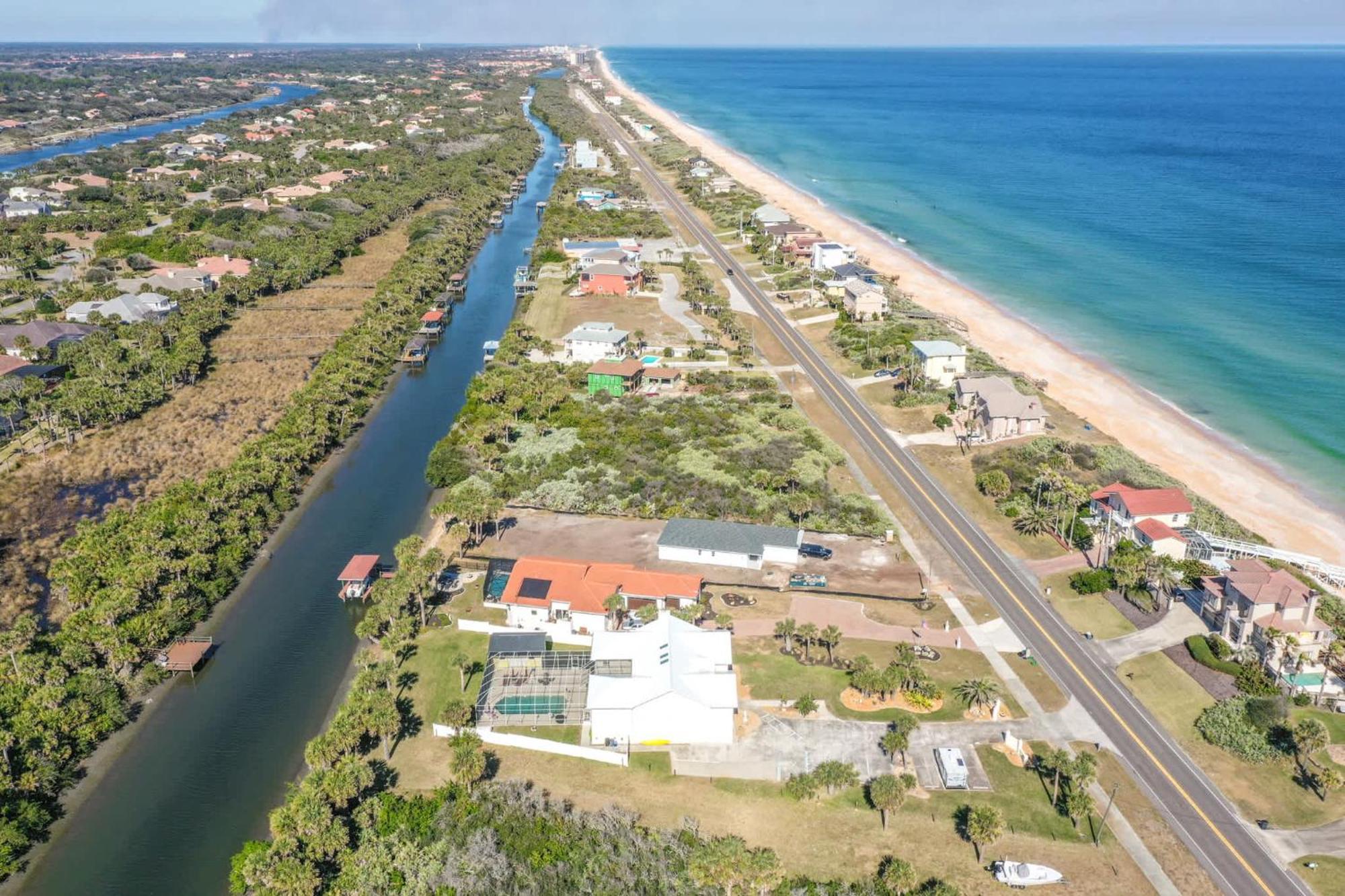 Flagler Beach Bed And Breakfast Pool Bbq Suite מראה חיצוני תמונה