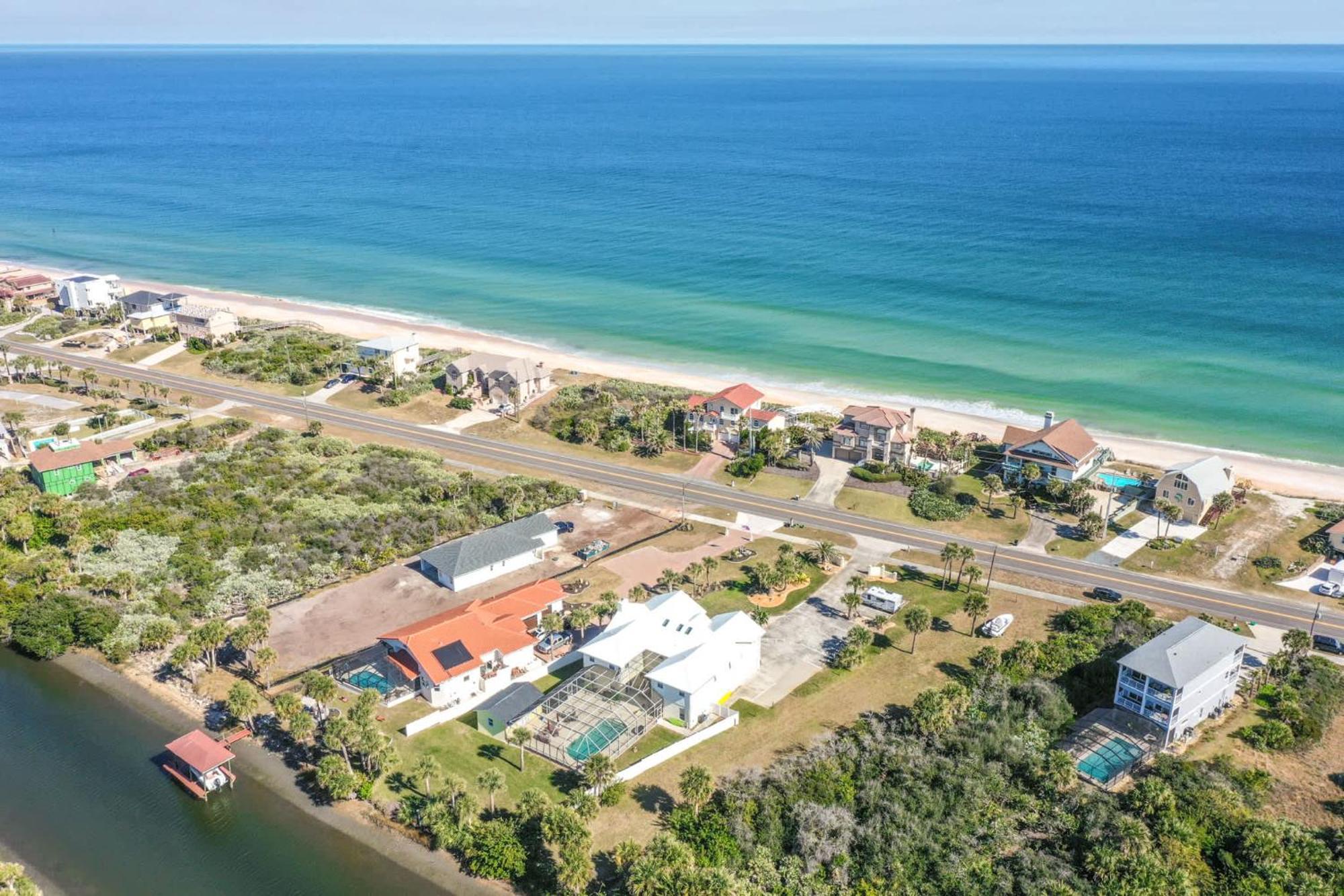 Flagler Beach Bed And Breakfast Pool Bbq Suite מראה חיצוני תמונה