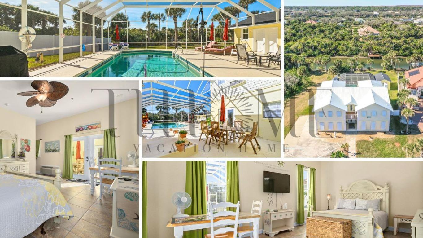 Flagler Beach Bed And Breakfast Pool Bbq Suite מראה חיצוני תמונה
