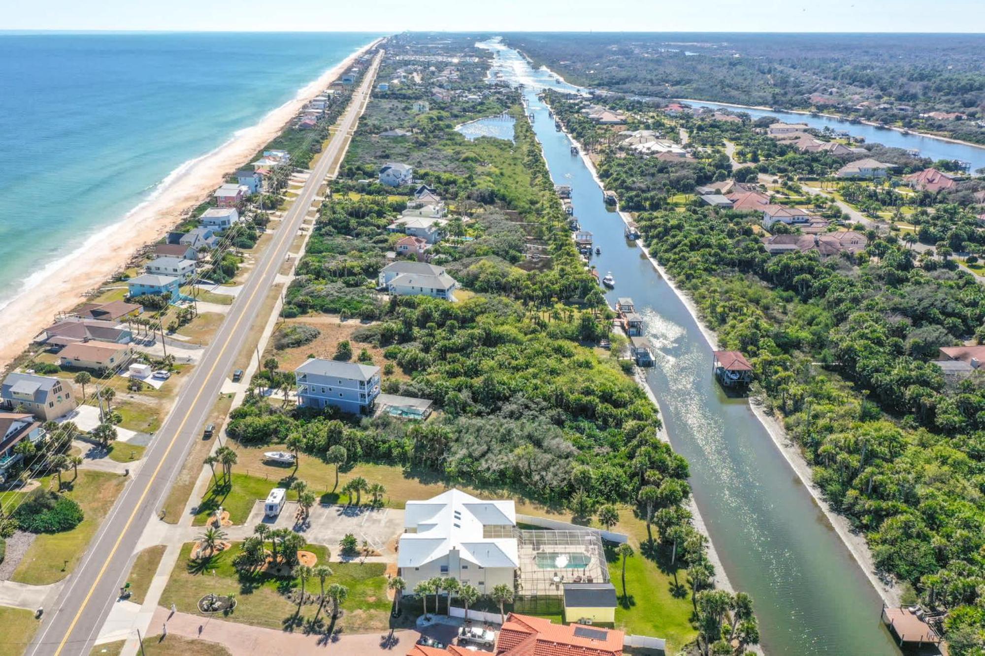 Flagler Beach Bed And Breakfast Pool Bbq Suite מראה חיצוני תמונה