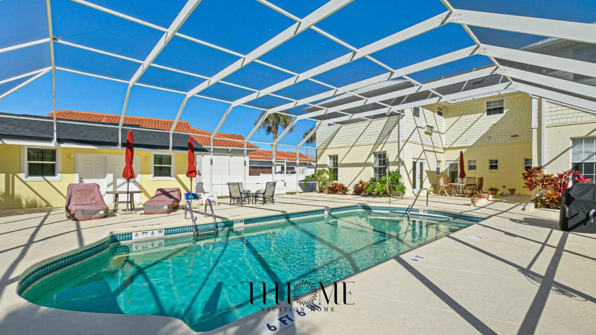 Flagler Beach Bed And Breakfast Pool Bbq Suite מראה חיצוני תמונה