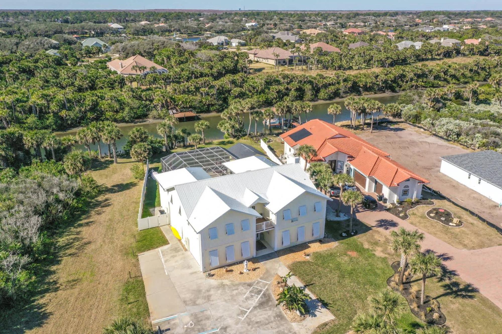 Flagler Beach Bed And Breakfast Pool Bbq Suite מראה חיצוני תמונה