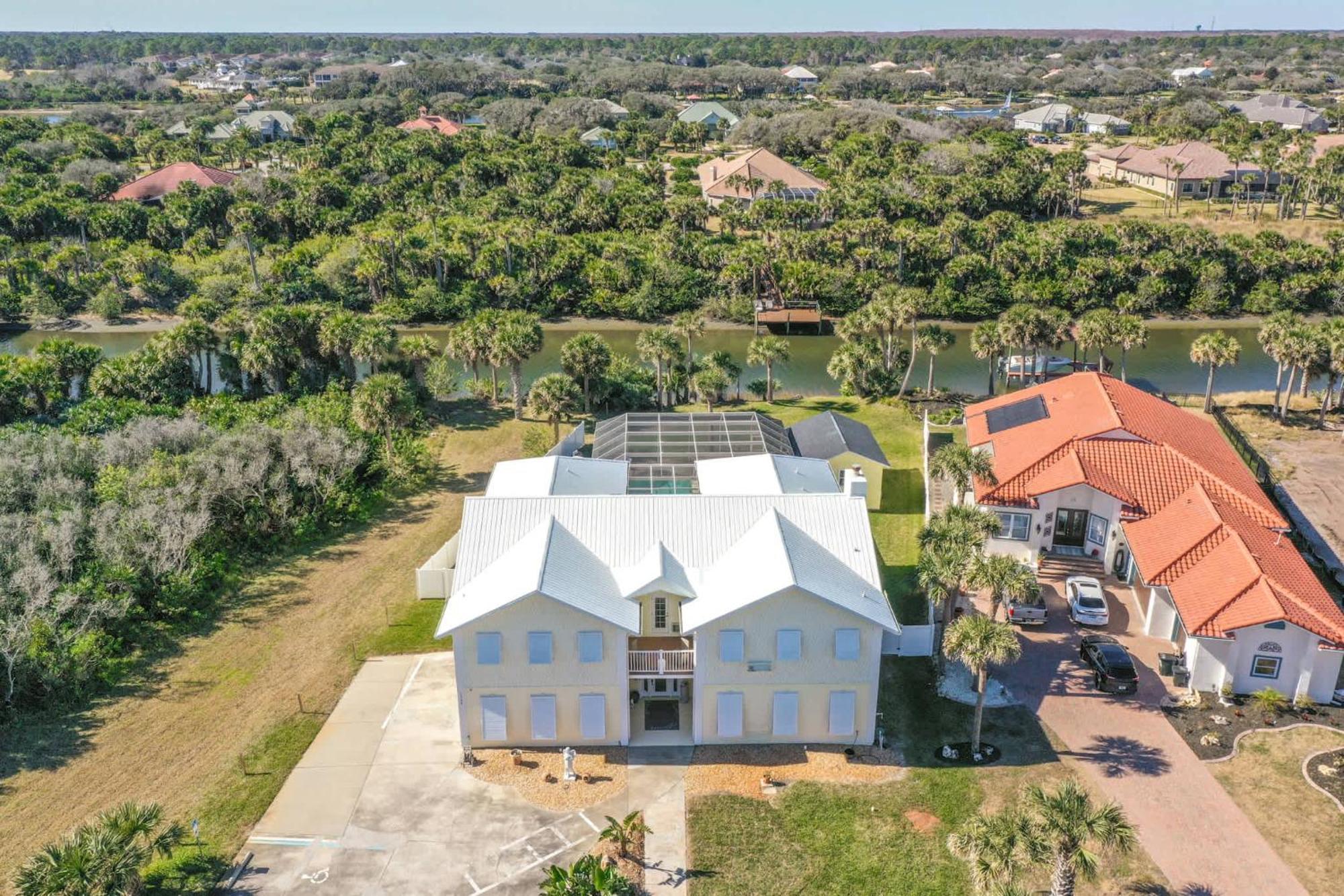 Flagler Beach Bed And Breakfast Pool Bbq Suite מראה חיצוני תמונה